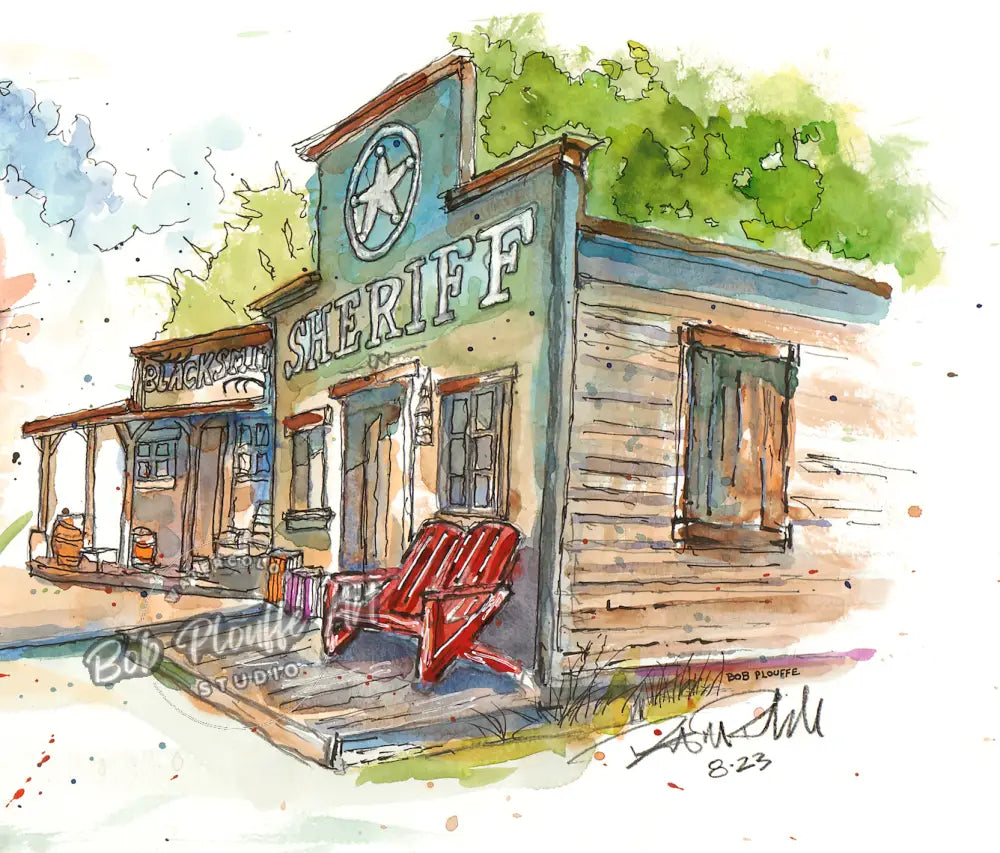 Sheriff’s Office in Wagon Train